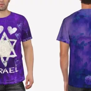 חולצה אני אוהב את ישראל