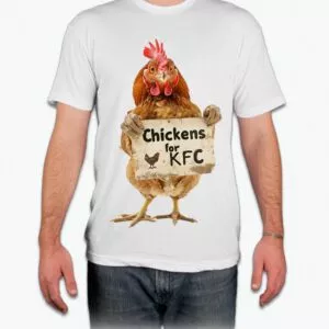 חולצה Chickens for KFC