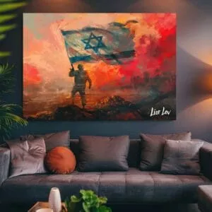 הדפס על קנבס של "ניצחון מוחלט"